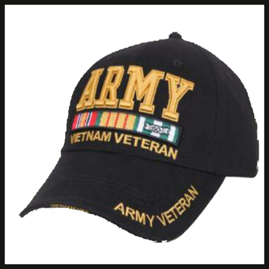 Army Vietnam Veteran Low Profile Cap